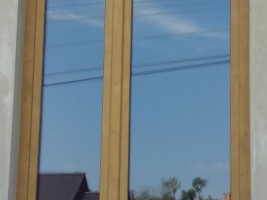 okna DPQ82, kolor dąb antyczny