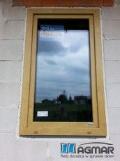okna DPQ82 dąb antyczny