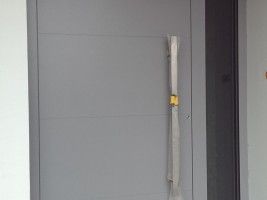 drzwi zewnętrzne aluminiowe DAKO kolor RAL 9007