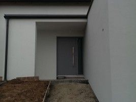 drzwi zewnętrzne aluminiowe DAKO kolor RAL 9007